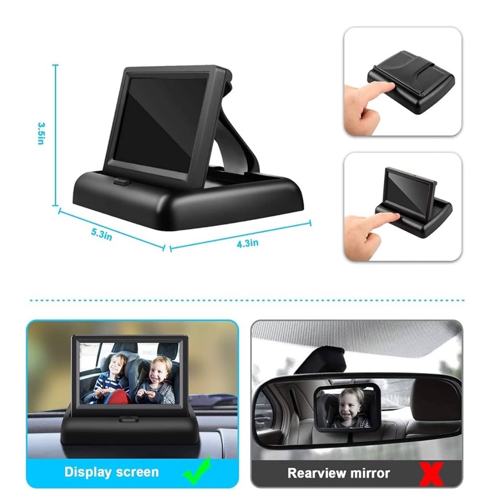 Baby Monitor/Camera for Vehicle - Picture 4 of 8